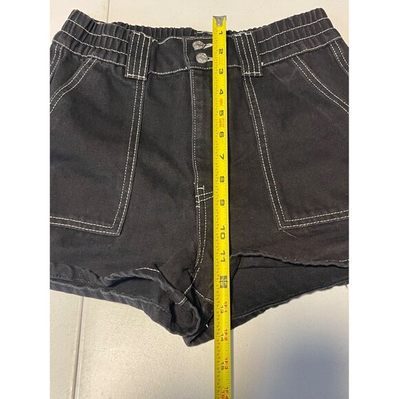 Simple Society Women's High Waist Stretch Denim Short, Size 5/27 - Picture 6 of 10